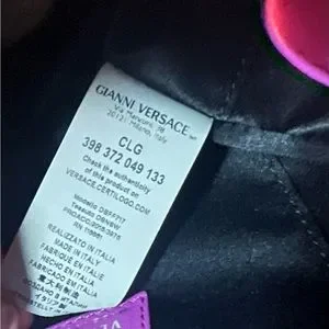 Versace | Bags | Rare Calfskin Palazzo Crystal Medusa  display picture 1